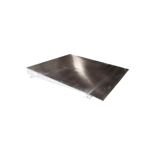 Optima Scale Mfg. Optima 750 Series Ramp For 4'x4' Pallet Scale, 40inWx48inLx12inH, 10,000 lb Capacity OP-750-SS-4x4 - main